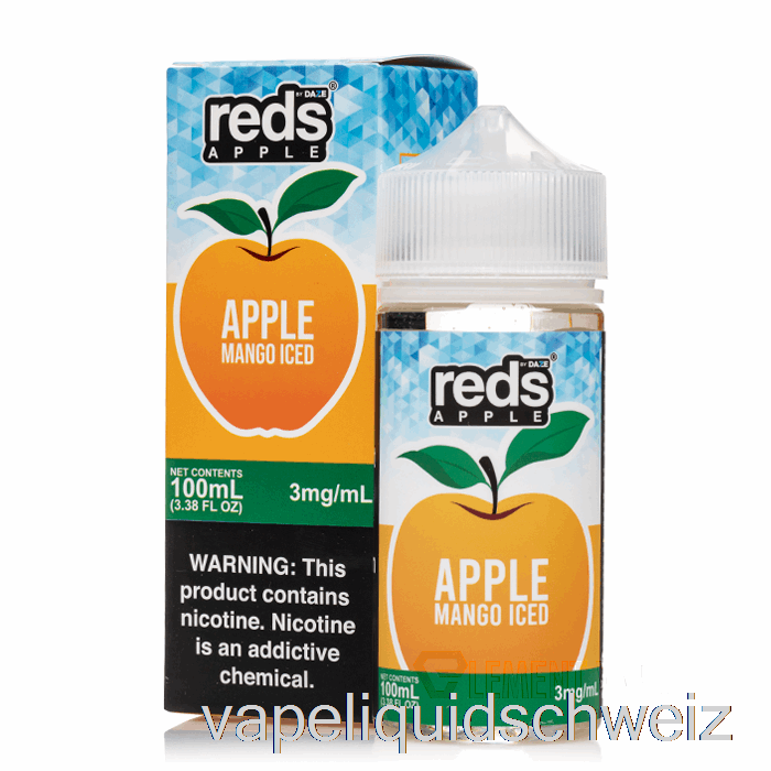 Eisierte Mango – Red's Apple E-Saft – 7 Daze – 100 Ml 0 Mg Vape Schweiz